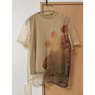 アメリヴィンテージ(Ameri VINTAGE)のameri vintage シースルーシャツ&タンクセット(カットソー(半袖/袖なし))