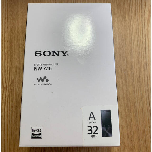 SONYウォークマン　NW-A16 [32GB ブラック]