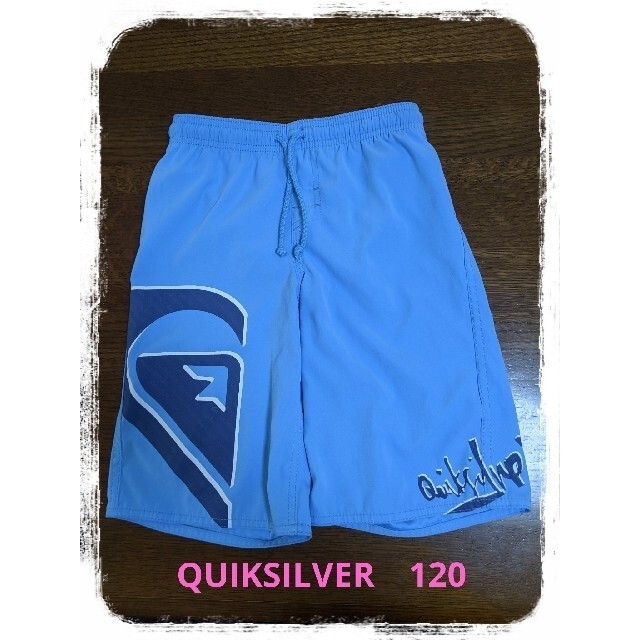 QUIKSILVER(クイックシルバー)のQUIKSILVER クィックシルバー　男児水着　120 キッズ/ベビー/マタニティのキッズ服男の子用(90cm~)(水着)の商品写真