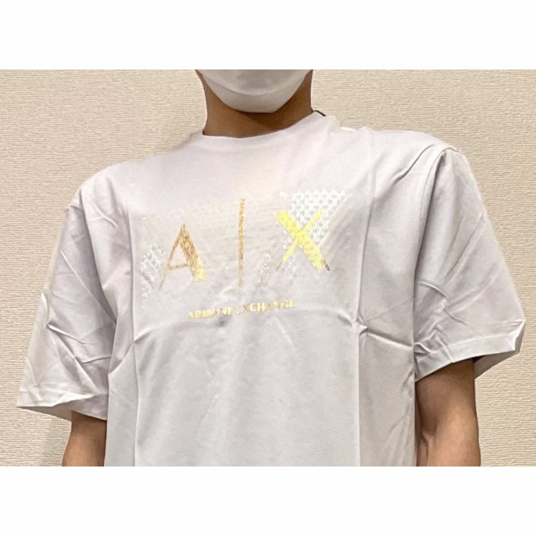 ARMANI EXCHANGE(アルマーニエクスチェンジ)のAX　Tシャツ 09A　Lサイズ　ロゴ　新品　アルマーニ　3KZTEA メンズのトップス(Tシャツ/カットソー(半袖/袖なし))の商品写真