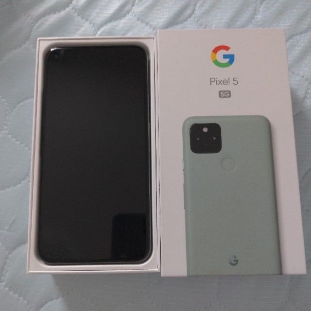 Google Pixel 5 Sorta Sage SIMフリー　ほぼ新品