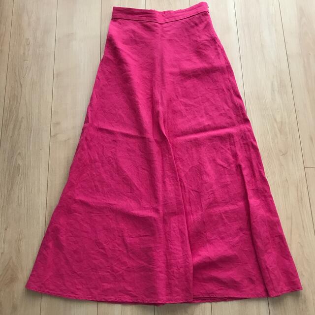 UNITED ARROWS(ユナイテッドアローズ)の《jenny様》ユナイテッドアローズ　リネンマキシスカート レディースのスカート(ロングスカート)の商品写真