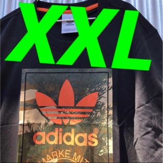 アディダス(adidas)のアディダスオリジナルス✨ビッグシルエット✨カモ柄✨グラフィック　希少 XXL(Tシャツ/カットソー(半袖/袖なし))