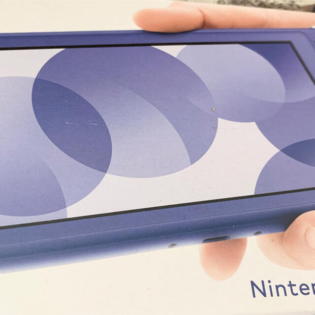 Nintendo Switch(ニンテンドースイッチ)の新品未使用 Nintendo Switch Lite ブルー エンタメ/ホビーのゲームソフト/ゲーム機本体(携帯用ゲーム機本体)の商品写真