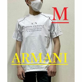 アルマーニエクスチェンジ(ARMANI EXCHANGE)のAX　Tシャツ 10A　Mサイズ　ロゴ　新品　アルマーニ　3KZMFB(Tシャツ/カットソー(半袖/袖なし))