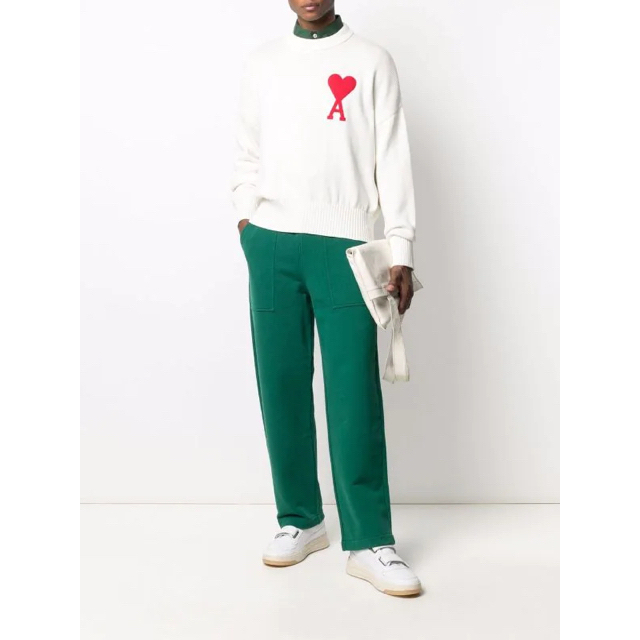 ACNE - 新品 AMI Paris Ami de Coeur プルオーバー Lサイズの ACNE - 新品 AMI Paris Ami de Coeur プルオーバー Lサイズの