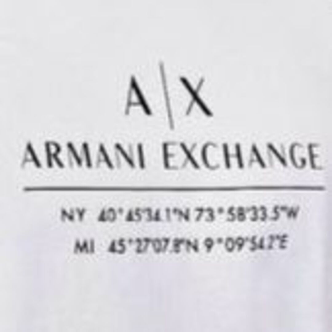 AX　Tシャツ 10A　Lサイズ　ロゴ　新品　アルマーニ　3KZMFB