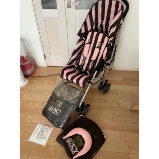 ジューシークチュール(Juicy Couture)の専用　マクラーレン　ジューシークチュール　フットマフ　コラボ　ベビーカー　レア☆(ベビーカー/バギー)