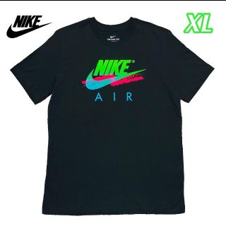 ナイキ(NIKE)のNIKE ナイキ AIR ロゴ Tシャツ マルチカラー Swoosh ブラック (Tシャツ/カットソー(半袖/袖なし))