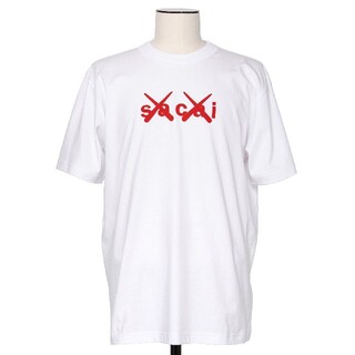 サカイ(sacai)のsacai x KAWS Flock Print T-Shirt(Tシャツ/カットソー(半袖/袖なし))