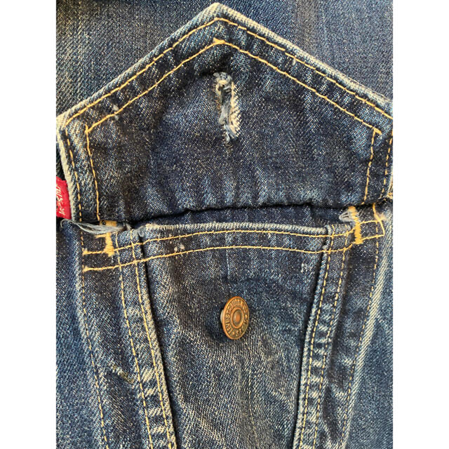 Levi's(リーバイス)のリーバイス　vintage  gジャン 557 ダブルネーム メンズのジャケット/アウター(Gジャン/デニムジャケット)の商品写真