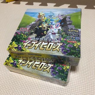 ポケモン(ポケモン)のイーブイヒーローズ　新品未開封シュリンク付き2BOX(Box/デッキ/パック)