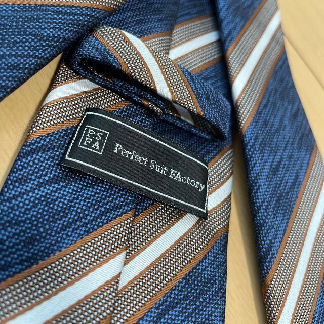 ネクタイ perfectsuitfactory ブルー メンズのファッション小物(ネクタイ)の商品写真