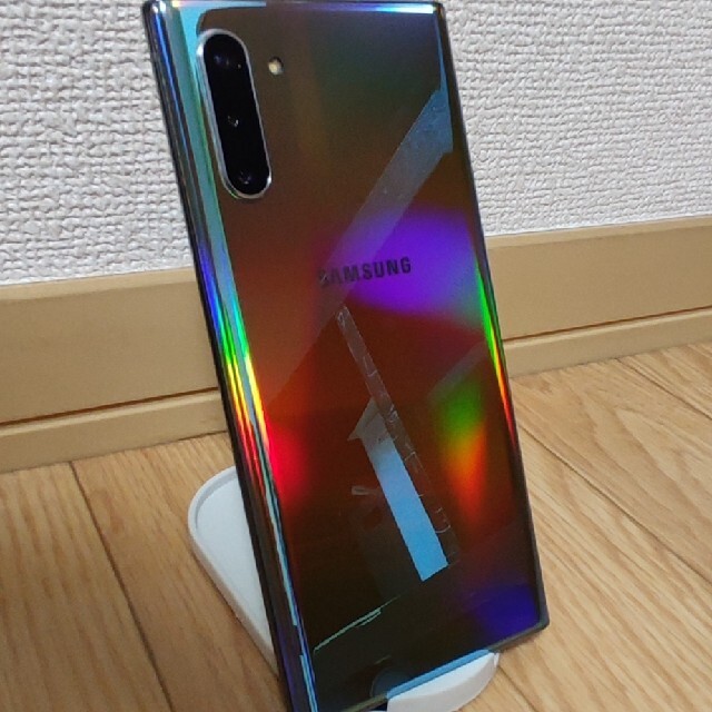 Galaxy Note 10 5G 256GB オーラグロー Android11 - スマートフォン本体