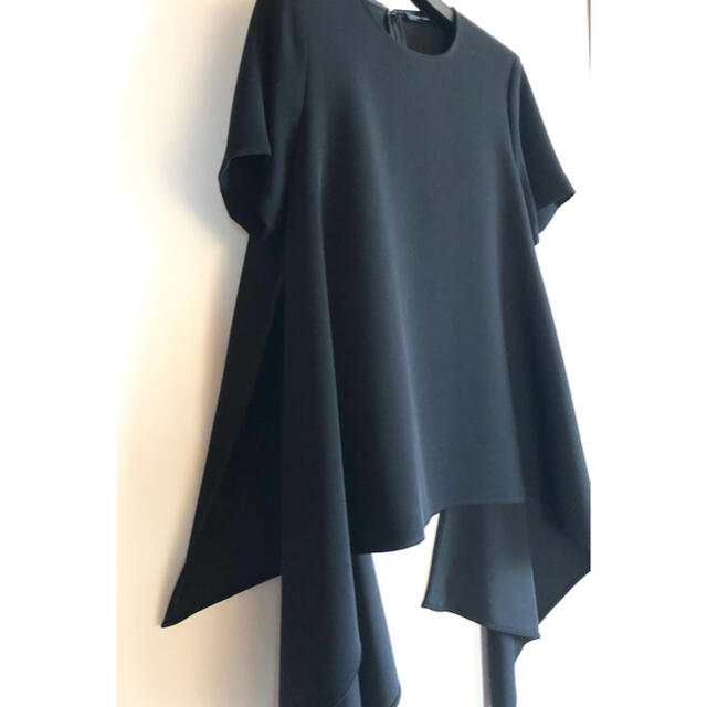 BARNEYS NEW YORK(バーニーズニューヨーク)のYOKOCHANヨーコチャンHalf-sleeveSideFlareBlouse レディースのトップス(シャツ/ブラウス(半袖/袖なし))の商品写真