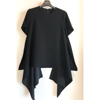 バーニーズニューヨーク(BARNEYS NEW YORK)のYOKOCHANヨーコチャンHalf-sleeveSideFlareBlouse(シャツ/ブラウス(半袖/袖なし))