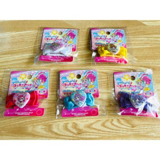 新品☆ヘアゴム アクセ リボン トロピカルージュ プリキュア(ヘアアクセサリー)