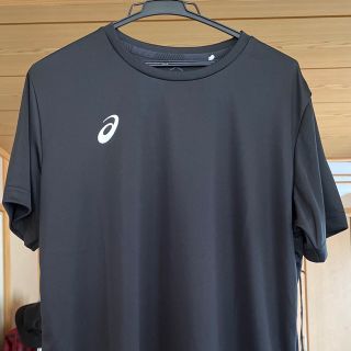 アシックス(asics)のアシックス黒 Tシャツ(Tシャツ/カットソー(半袖/袖なし))