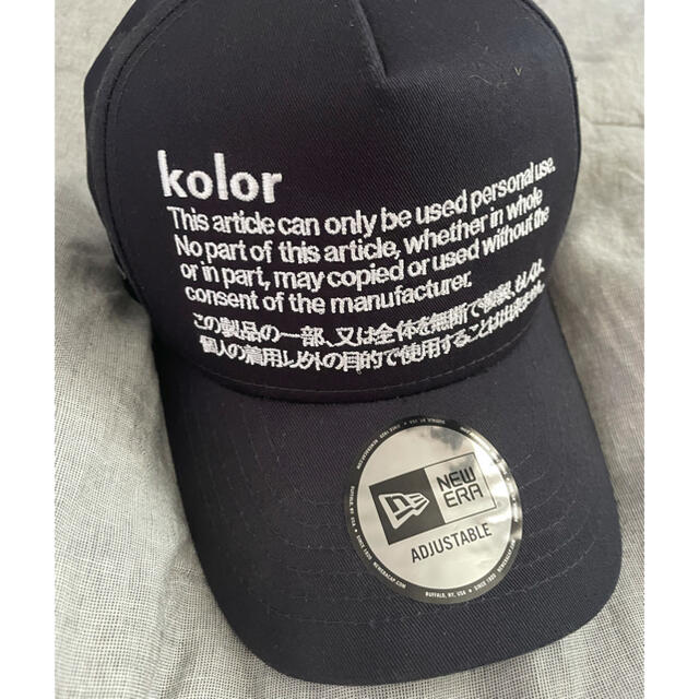 kolor(カラー)のkolor キャップ メンズの帽子(キャップ)の商品写真