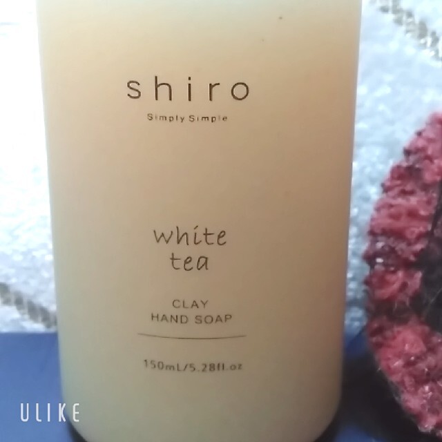 shiro(シロ)のshiro ホワイト ティー コスメ/美容のボディケア(ボディソープ/石鹸)の商品写真