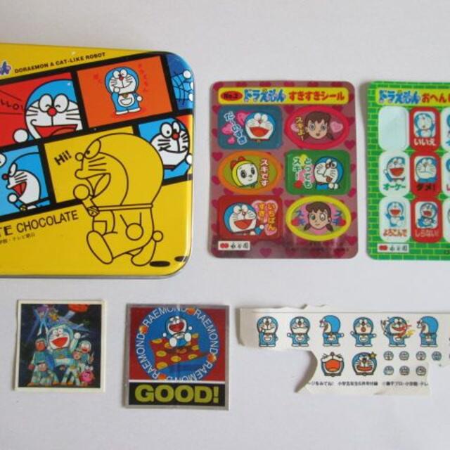 1990年当時物 貴重品 ドラえもん お菓子入れ缶 シール 5枚セット の通販 By ゆーお S Shop ラクマ