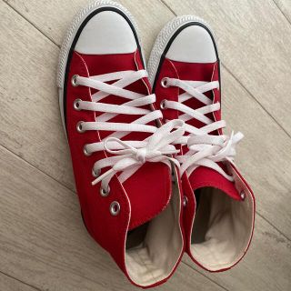 コンバース(CONVERSE)のCONVERSE 赤 ハイカット(スニーカー)