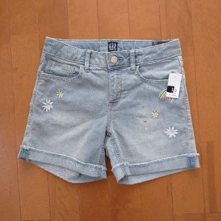 ギャップキッズ(GAP Kids)の新品未使用! GAPkids ガールズデニムショートパンツ 150cm(パンツ/スパッツ)