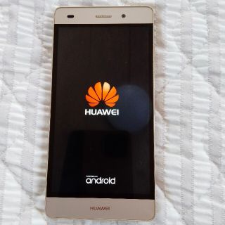 ファーウェイ(HUAWEI)のHUAWEI　p8lite sim フリー(スマートフォン本体)