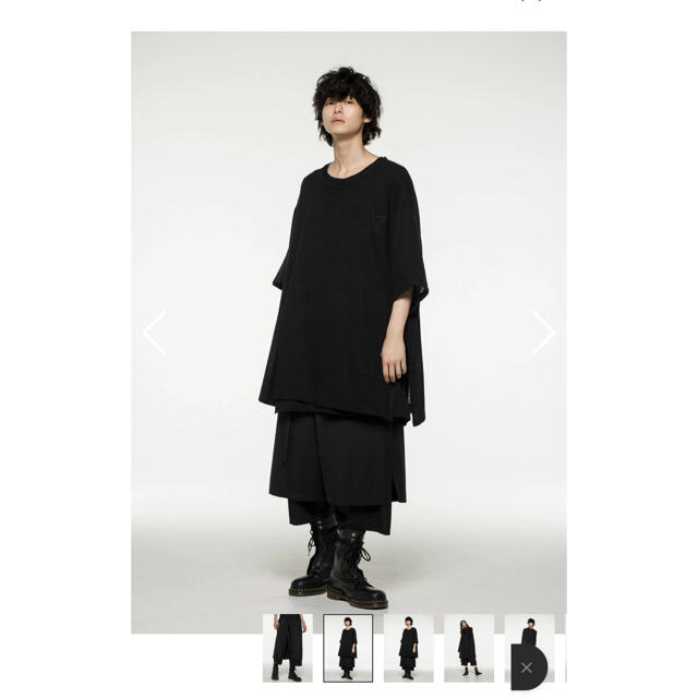 Yohji Yamamoto(ヨウジヤマモト)の《Ground Y》定番ギャバWrap Pants ラップパンツ　yohji メンズのパンツ(その他)の商品写真