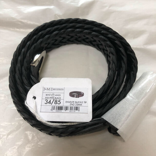 新品未使用】J&M Davidson メッシュベルト プンターレ 34/85 - ベルト