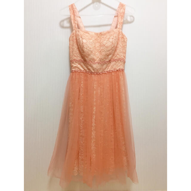 Aimer Aimer お呼ばれドレス 結婚式 ワンピース オレンジ サーモンピンクの通販 By Amu S Shop エメならラクマ