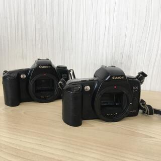 キヤノン(Canon)の【K2174】カメラ まとめ売り 2個セット Canon  自宅保管(フィルムカメラ)
