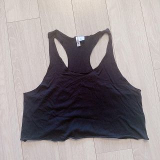 エイチアンドエム(H&M)の【セール】H&Mレイヤードタンクトップ　DIVIDED ブラック　黒(タンクトップ)