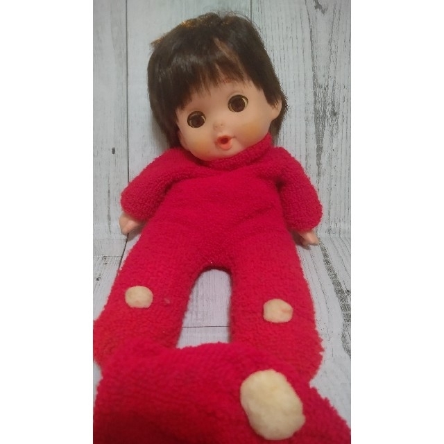 指しゃぶり人形  スリーピンググアイ  昭和レトロ    ハンドメイドのぬいぐるみ/人形(人形)の商品写真