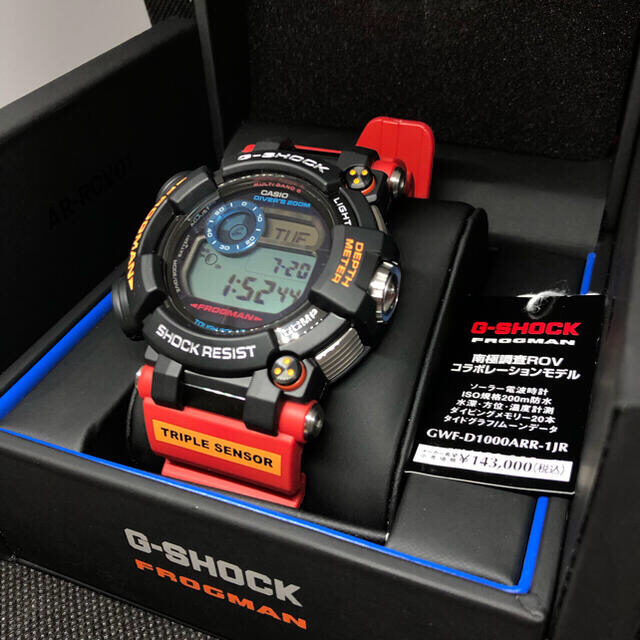 G-shock GWF-D1000ARR-1JR 南極調査ROV