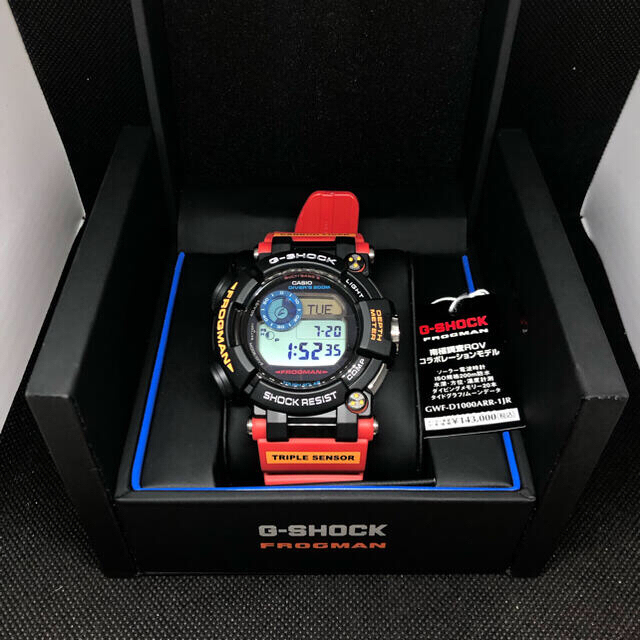 腕時計 ジーショック フロッグマン GWF-D1000ARR-1JR メンズ