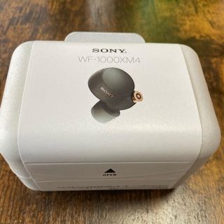 ソニー(SONY)のソニー　SONY　フルワイヤレスイヤホン　ブラック　WF-1000XM4 BM(ヘッドフォン/イヤフォン)