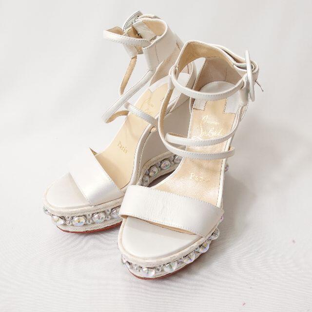 Christian Louboutin - Christian Louboutin　サンダル　レディース　ホワイト