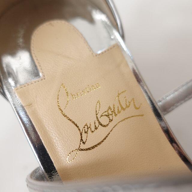 Christian Louboutin(クリスチャンルブタン)のChristian Louboutin　サンダル　レディース　シルバー レディースの靴/シューズ(サンダル)の商品写真