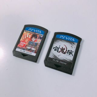 プレイステーションヴィータ(PlayStation Vita)のvitaソフト2本セット 海賊無双2 & 討鬼伝(携帯用ゲームソフト)