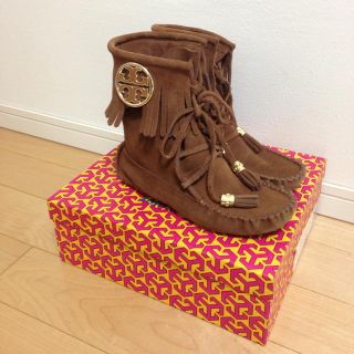 トリーバーチ(Tory Burch)のトリーバーチ☆フリンジブーツ(ブーツ)