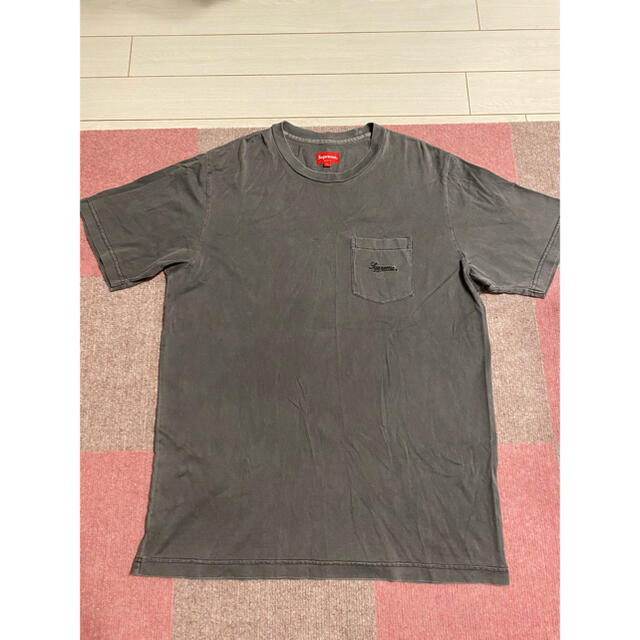 Supreme Overdyed Pocket Tee ポケット Ｔシャツ Ｌ