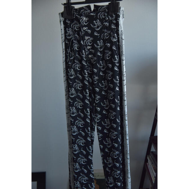 ポンパドー ビター sulvam 21ss リバーシブルパンツ - スラックス