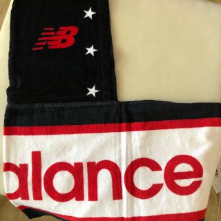 ニューバランス(New Balance)のnew balanceフード付きタオル(タオル/バス用品)