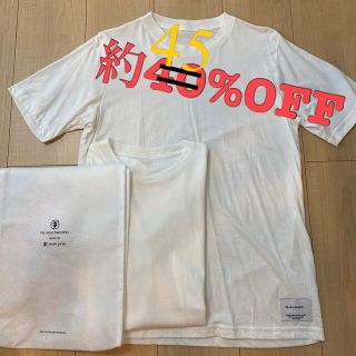 スノーピーク(Snow Peak)の【ほぼ新品】スノーピーク　Pack T-shirt S 白 2枚1組 シャツ(Tシャツ/カットソー(半袖/袖なし))