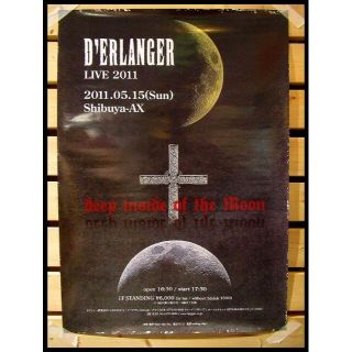P138 ② 非売品 デランジェ 2011年 LIVE 渋谷AX 告知 ポスター(ミュージシャン)