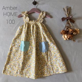 アンバー(Amber)の韓国子供服AMBER HOMEアンバー❁⃘お花を敷き詰めたワンピース*̩̩̥୨୧(ワンピース)