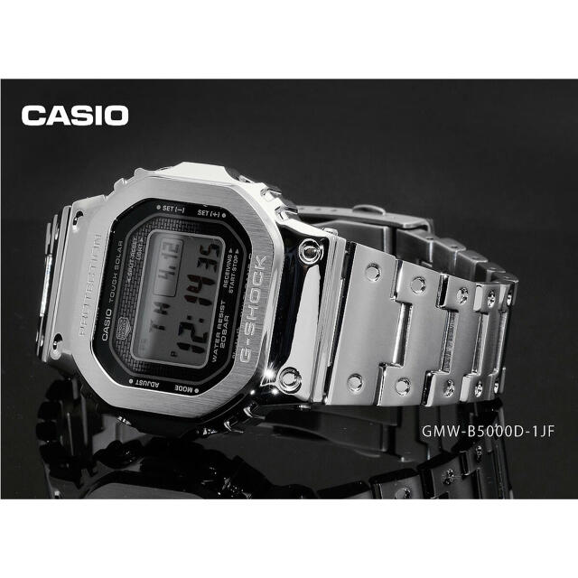 カシオCASIO GMW-B5000D-1JF G-SHOCK メンズ