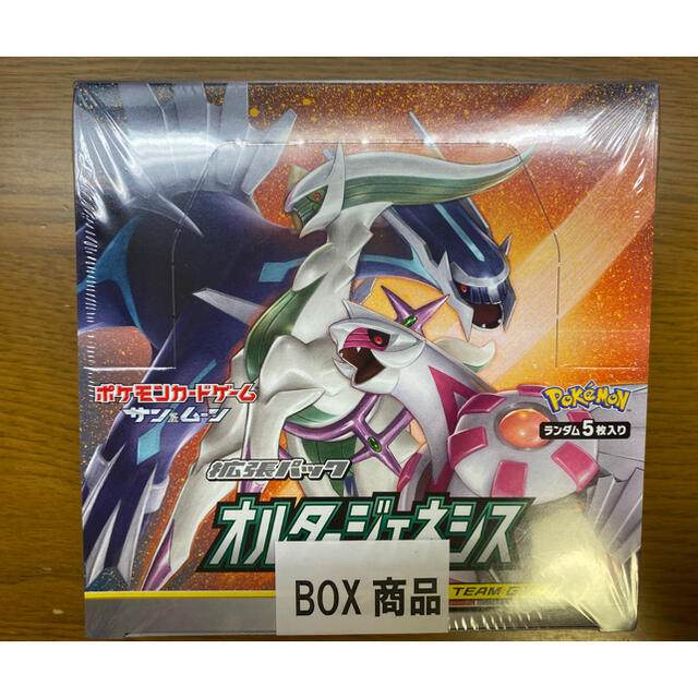 ポケモン - 【新品シュリンク付】オルタージェネシス 1BOXの+