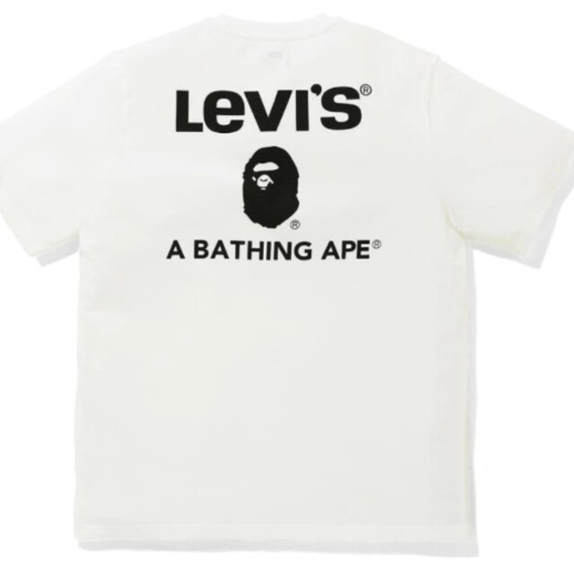 Tシャツ/カットソー(半袖/袖なし)BAPE X LEVI'S TEE    XXL